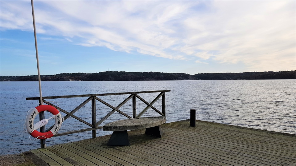 Tykö brygga. Foto Lidingö stad.