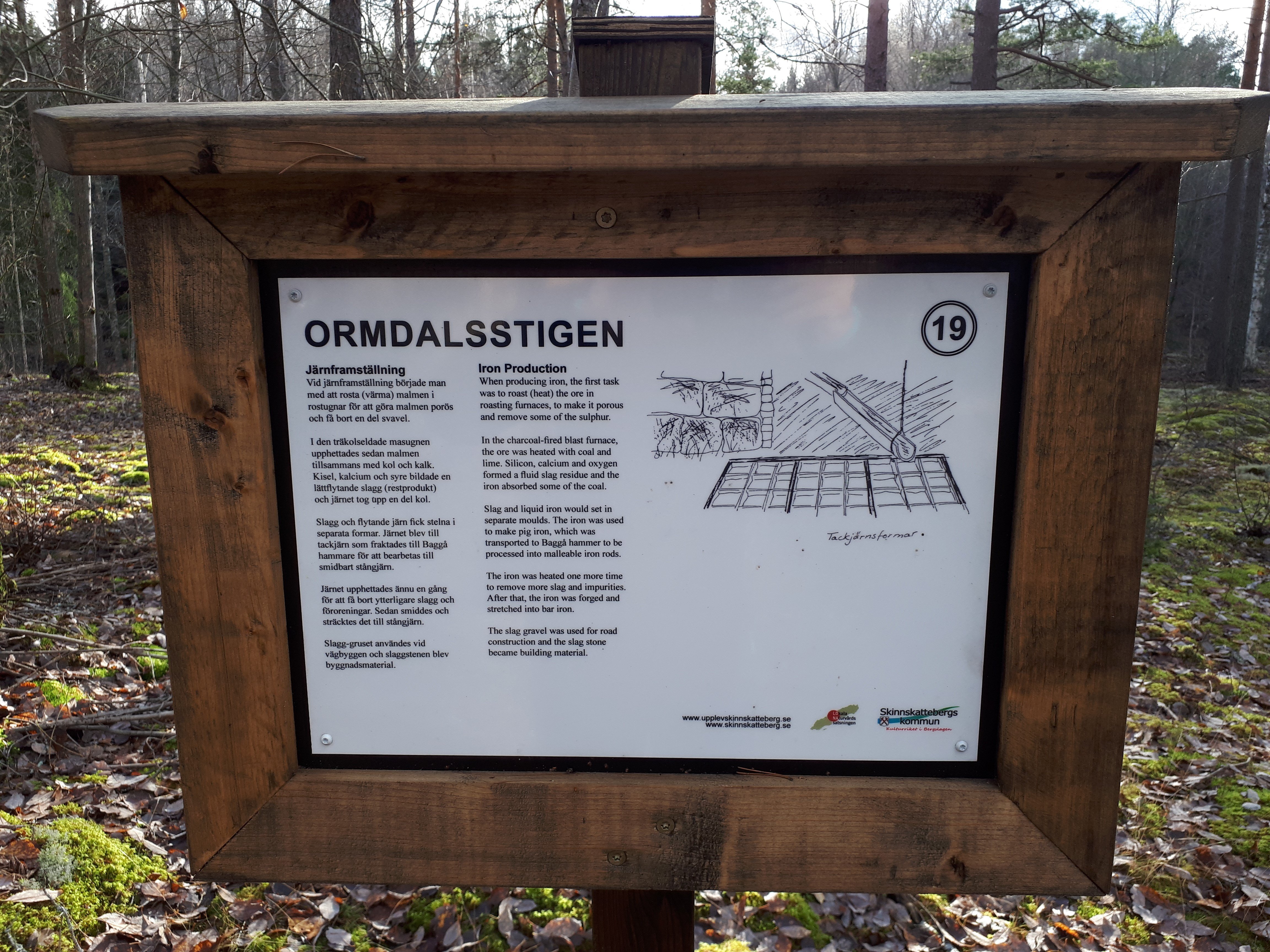 Skinnskatteberg - Ormdalsslingan (in Swedish)