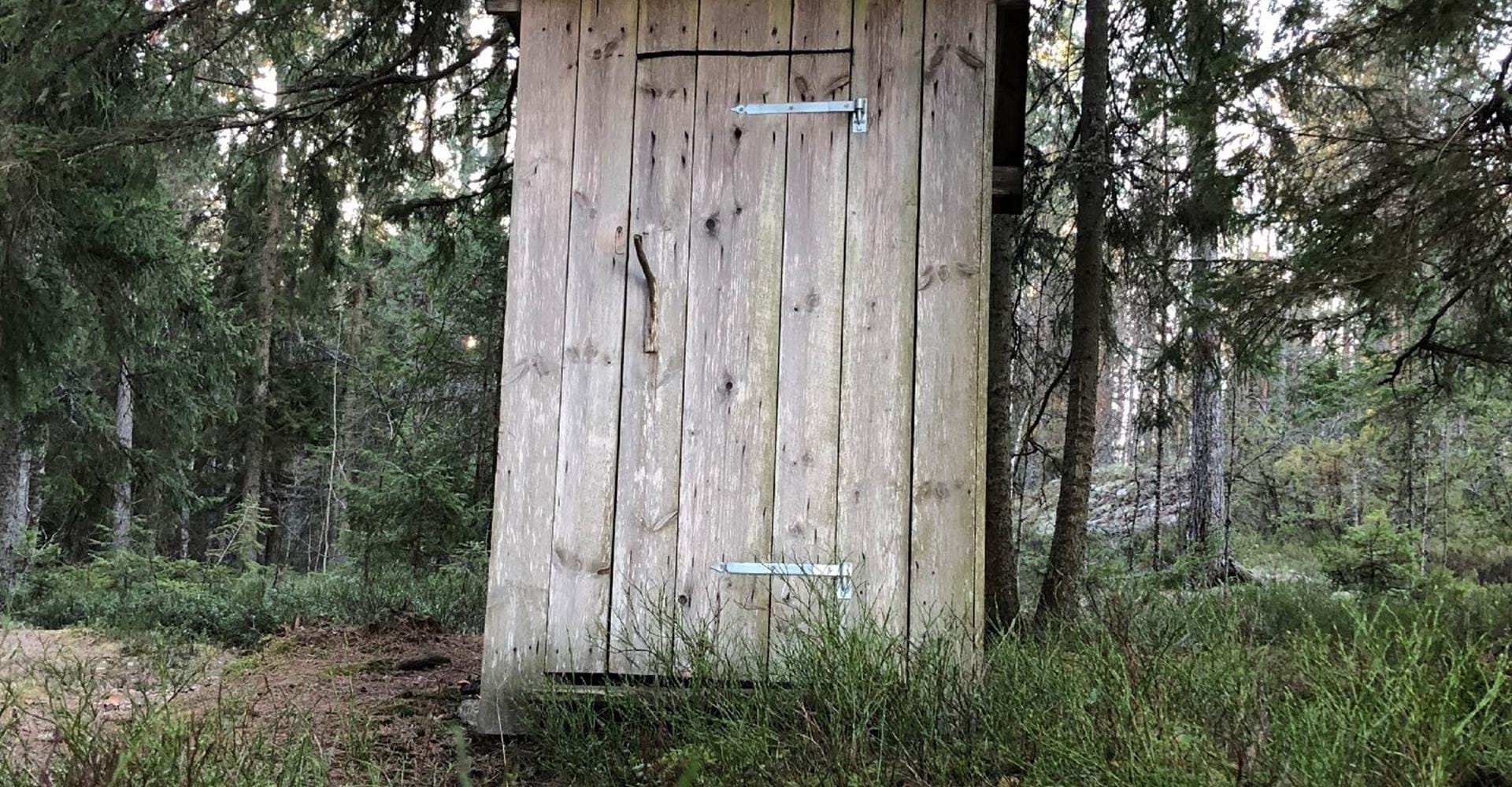 Torrdass nära vindskyddet vid Skönnarbojön.
Skönnarboleden.
Motala