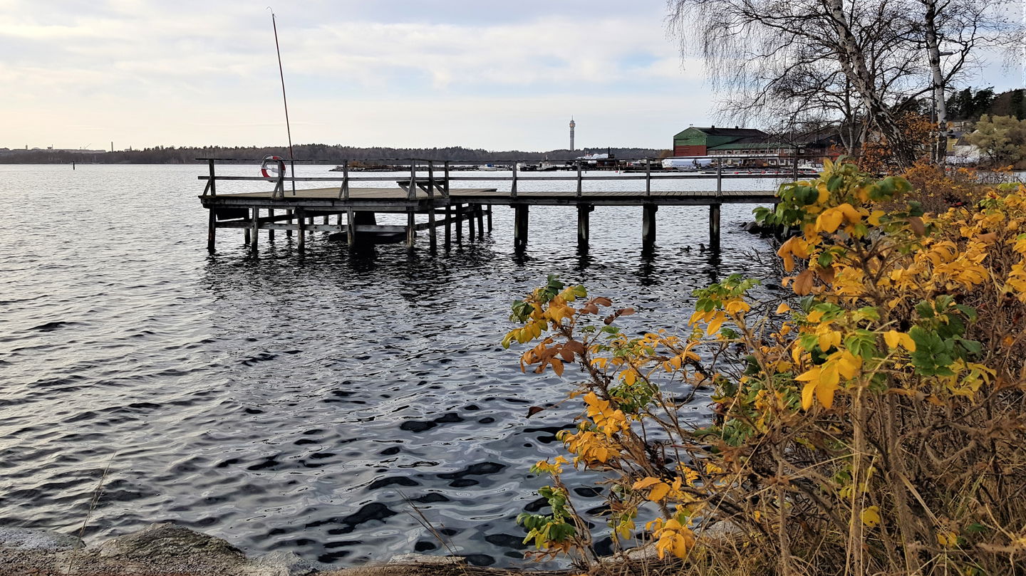 Parkbryggan. Foto Lidingö stad