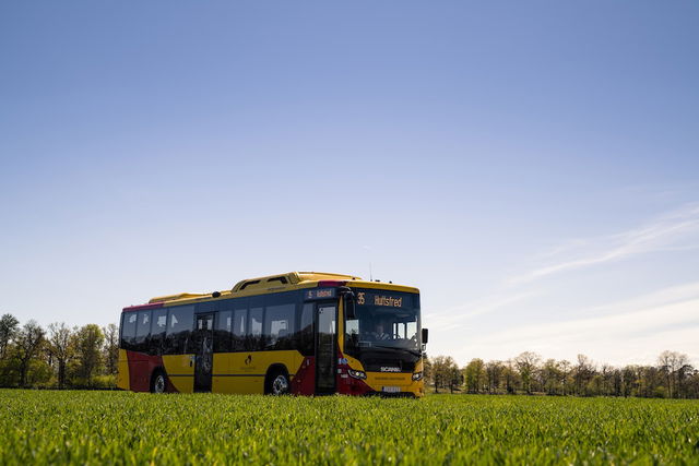 Busshållplats Stensjö by vsk