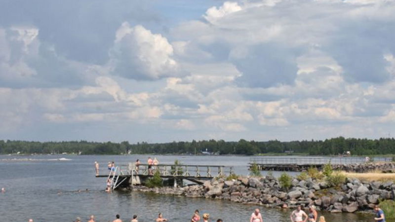 Vänern - Hult beach (SMU Sommarhem)