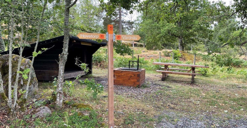 Vindskydd HovetorpEtapp: Vårdnäs - HovetorpLinköping