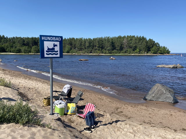 Hundbad, Brämsandsudden