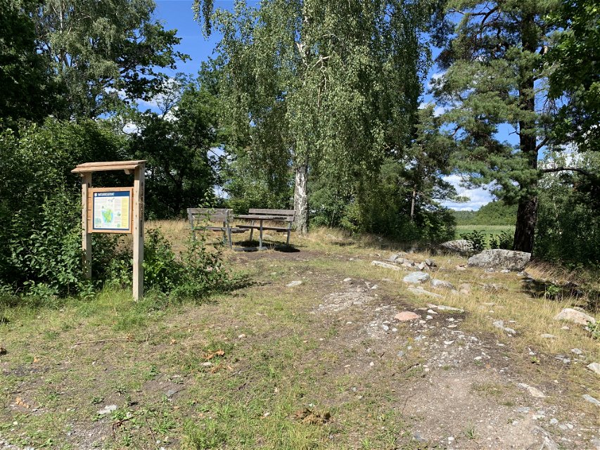 Rastplats vid Knipskärs udde. 