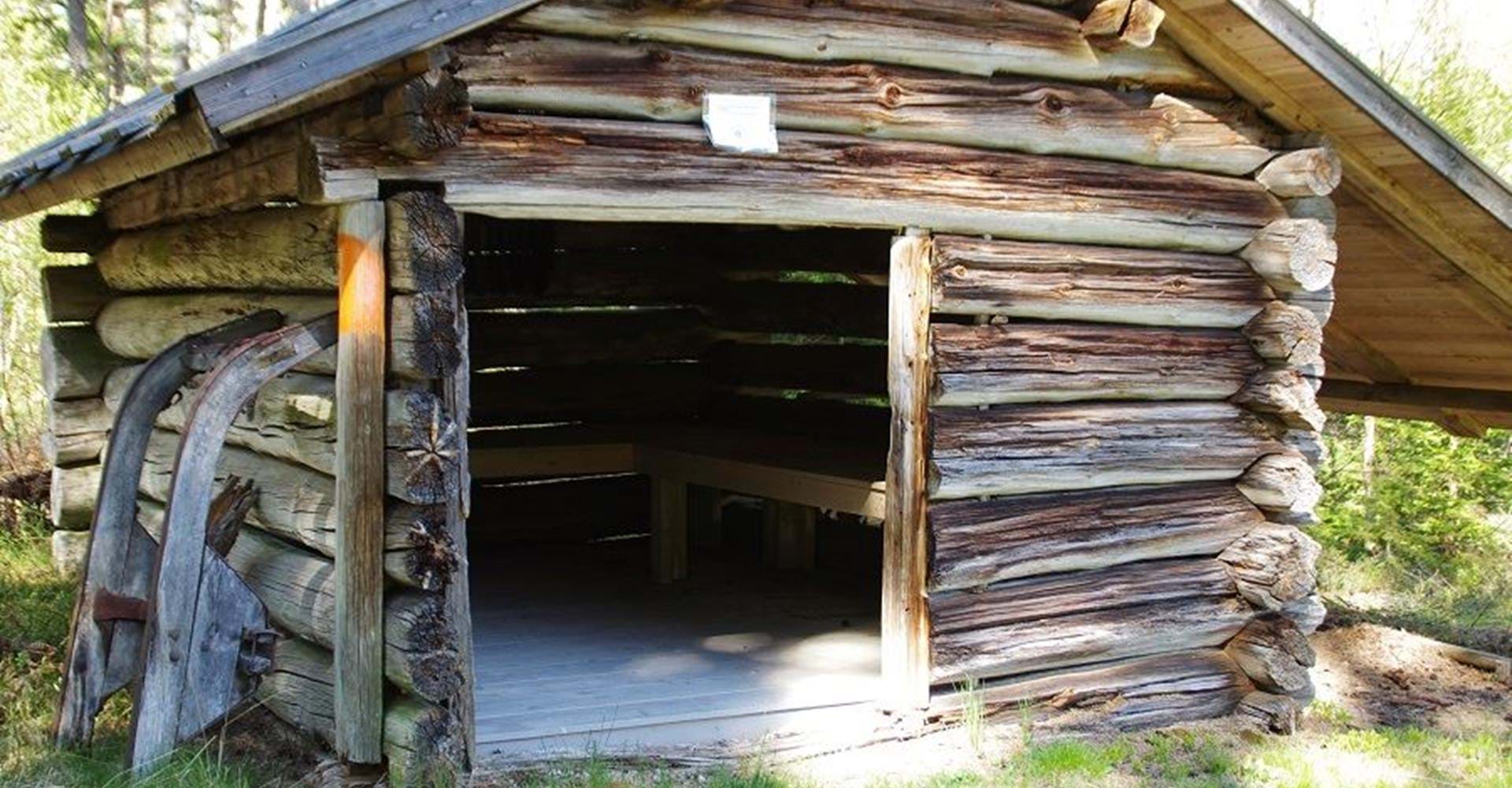 Såggölen Dämshult vindskydd Boxholm