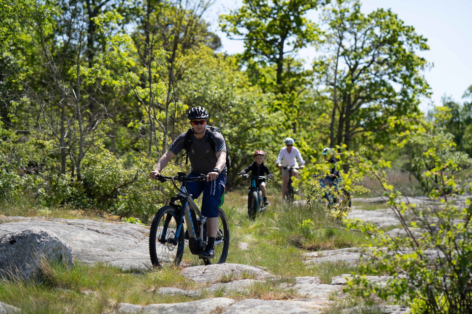 Cykeltur i Karlskrona skärgård