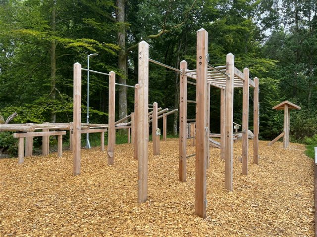 Accessible outdoor gym