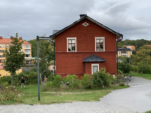 Grön målpunkt - Beckholmen