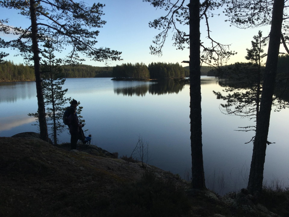Örvallsjön, foto: Maj-Lis Wikström