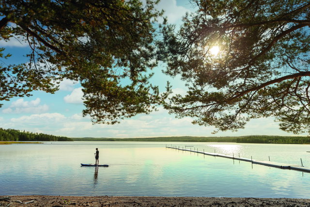 Bathing area, Kyrkviksbadet