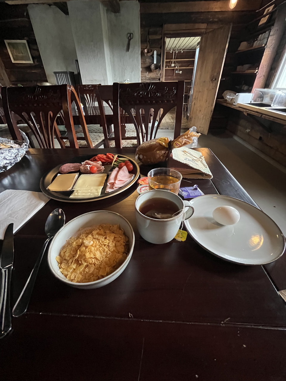 Frukost/göra lunchpåse