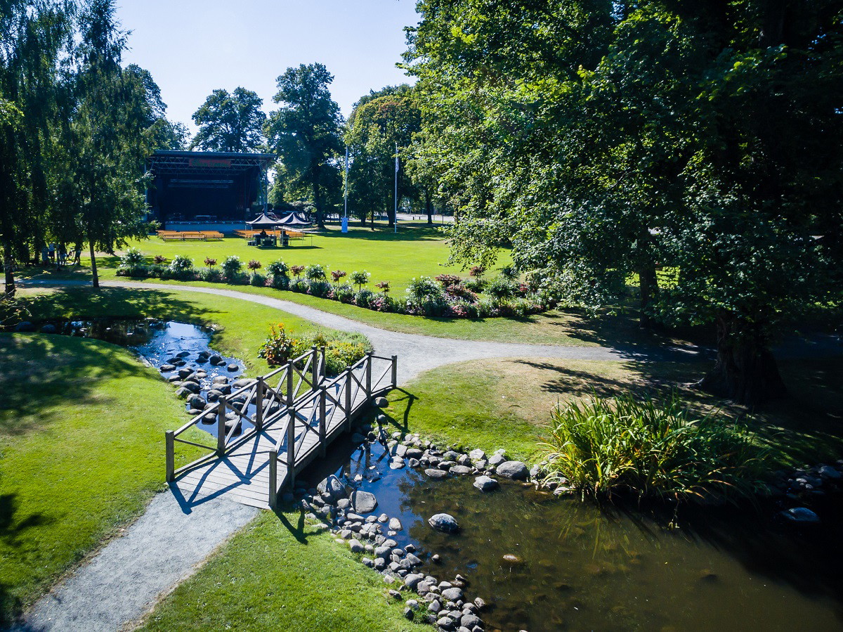 Stadsträdgården - Lidköping City Gardens