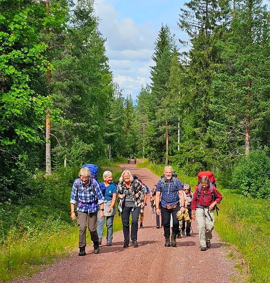 Vandra mellan Bergslagens bruk och skogar på pilgrimsleden Romboleden. 