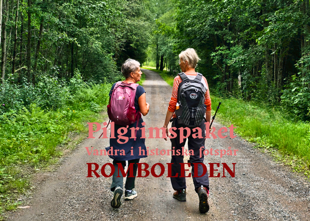 PILGRIMSPAKET Vandra till Ekotemplet - pilgrimspaket på Romboleden med bekvämt boende i Ludvika och Dalarnas bästa frukost