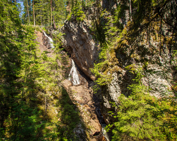 Styggforsleden i styggforsens naturreservat 