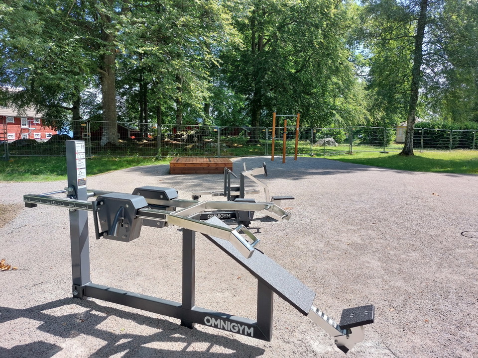 Viktreglerad station från Omnigym