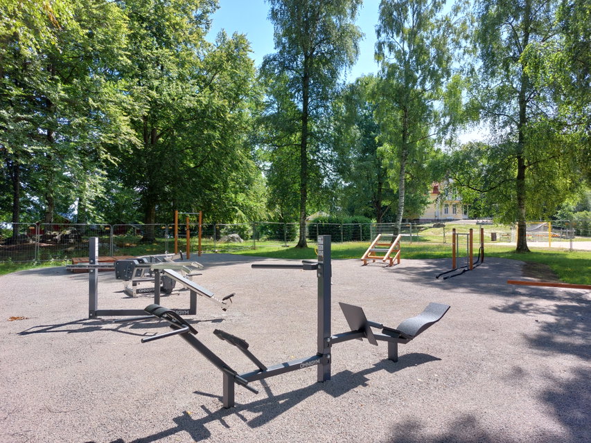 Nytt utegym öppnar 3 juli