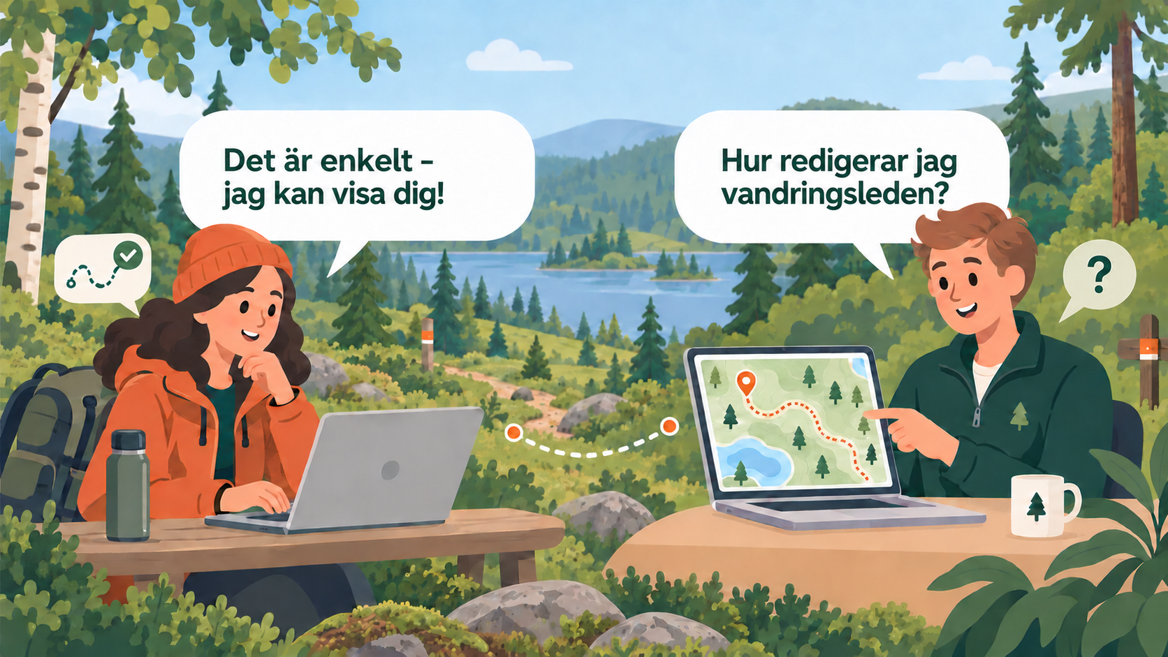 Outdoormap satsar på proaktiv support
