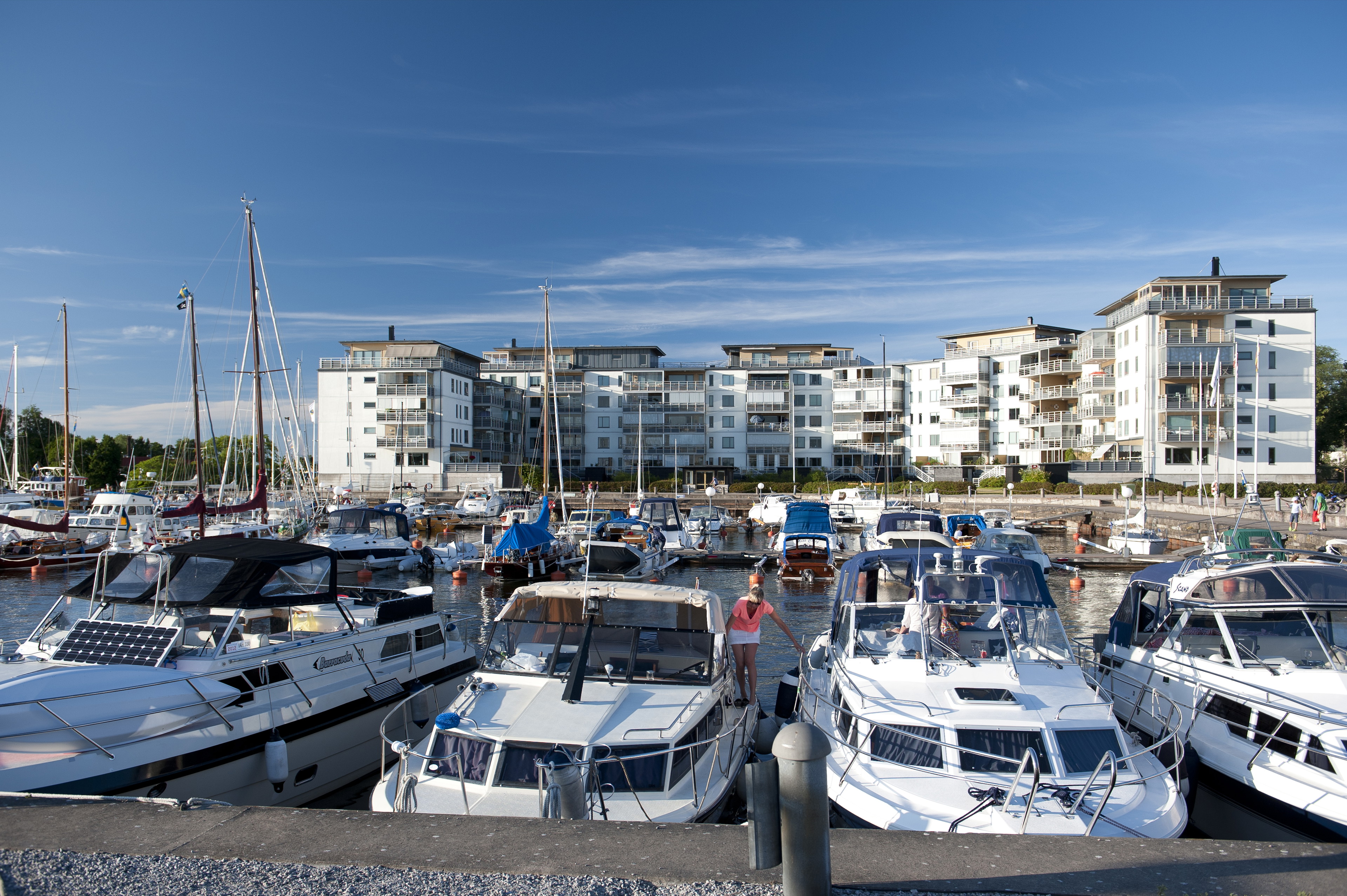 Vänersborg's Guest Harbour and Marina