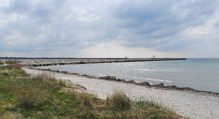 Ljunghusens strand.