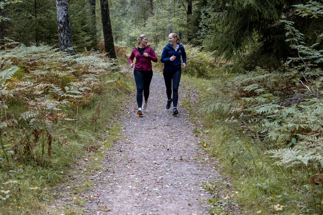 Running and walking trails