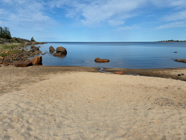 Badplats Trappudden Holmöarna