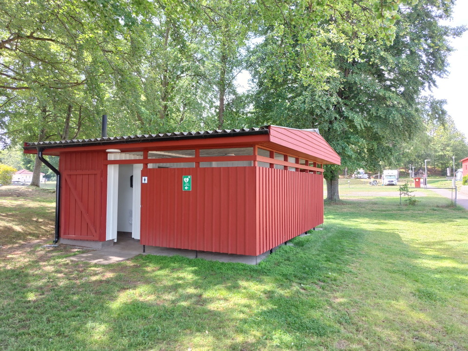 WC och omklädning som granne
