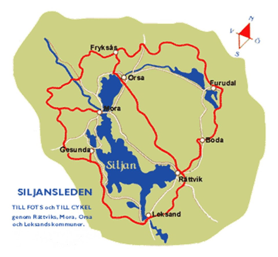 Siljansleden Logo