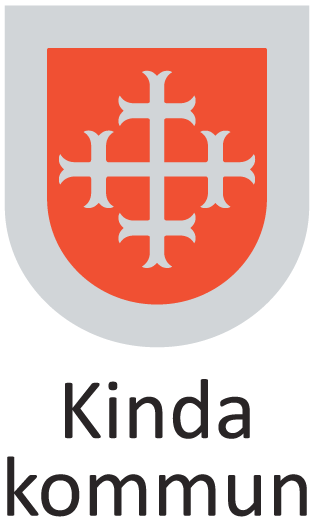 Kinda kommun Logo