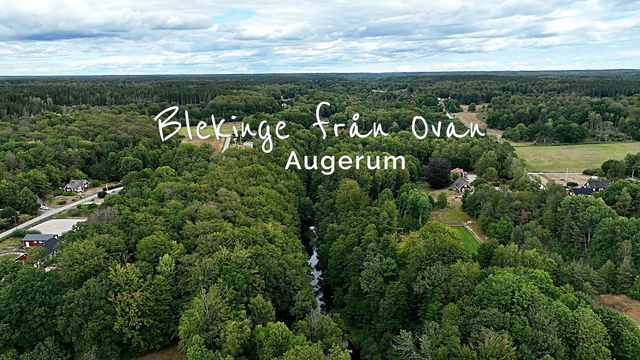 Augerum - drönarfilm om Biosfärområdets kultur- & naturlandskap