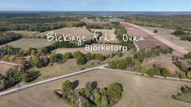 Björketorp - drönarfilm om Biosfärområdets kultur- och naturlandskap