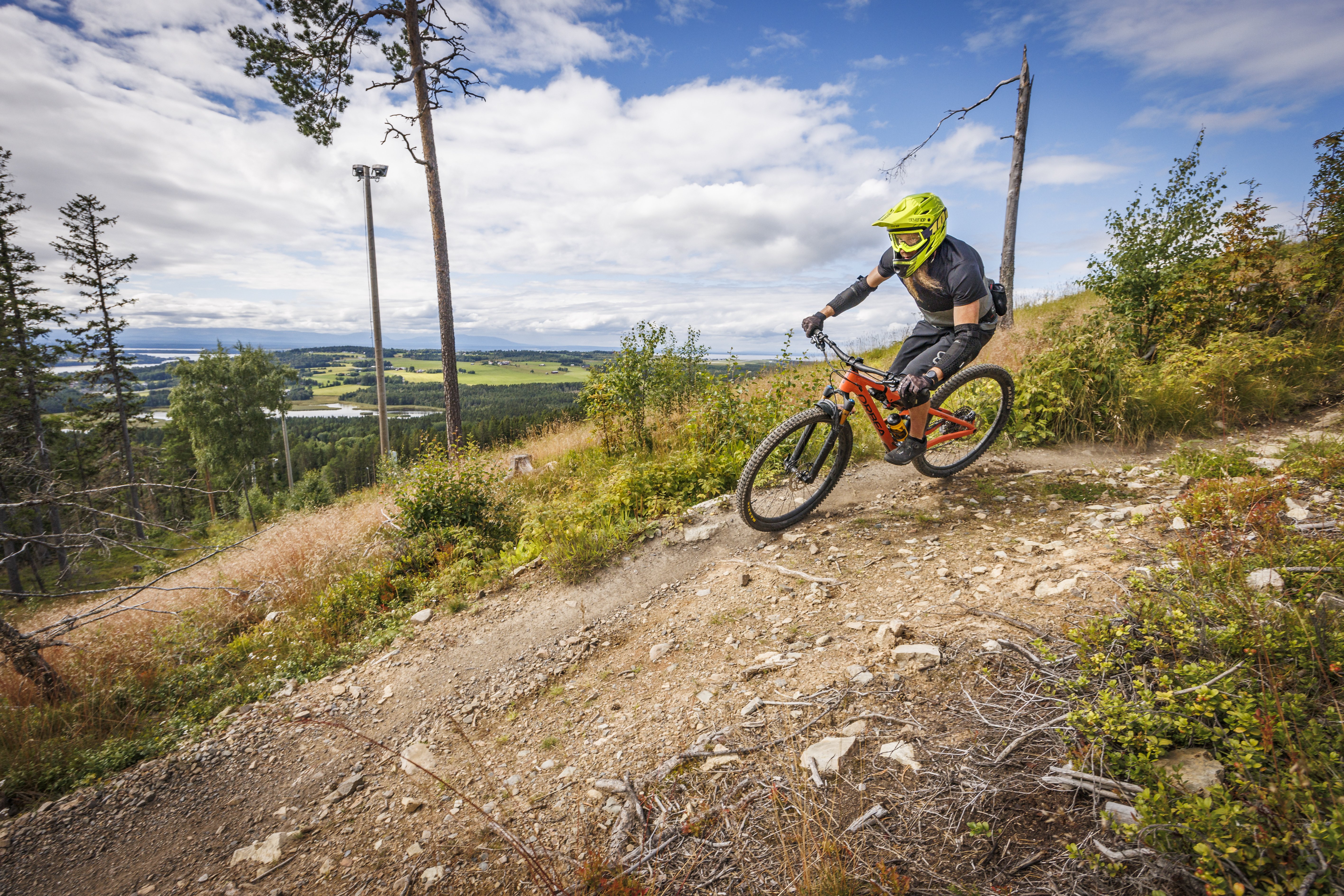 Downhillcykling i Östersund