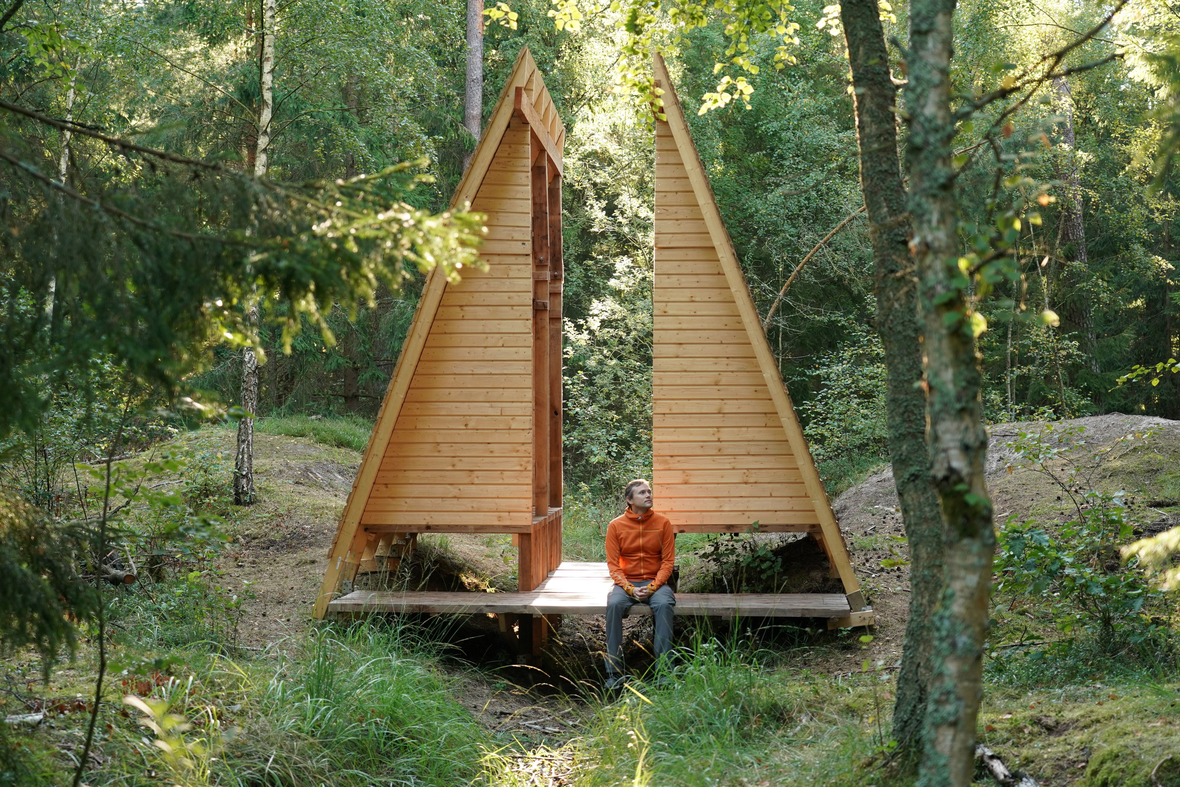 Arkitekturen visar vägen till naturen