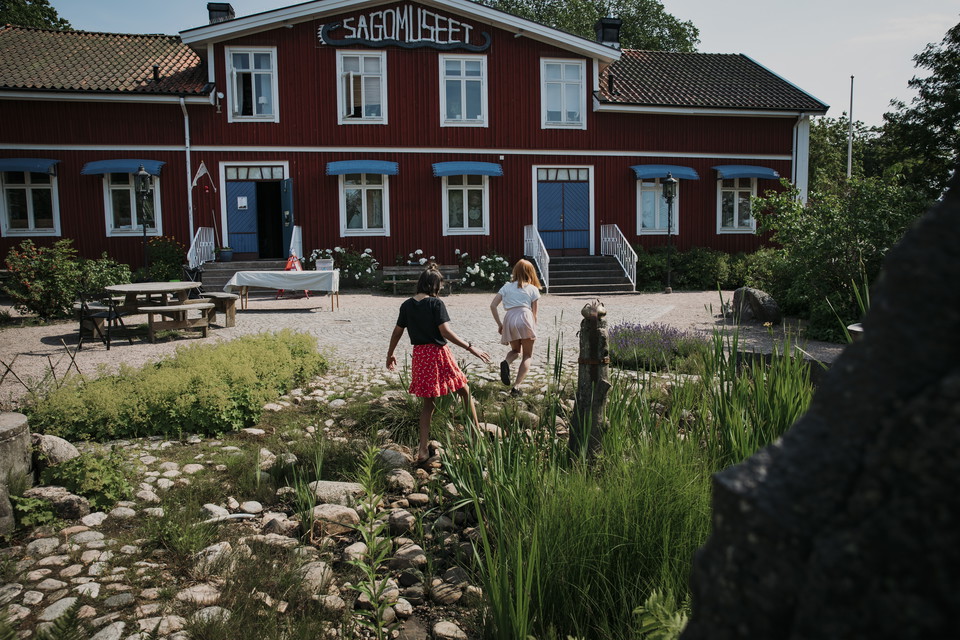 Starta besöket i Sagobygden vid Sagomuseet