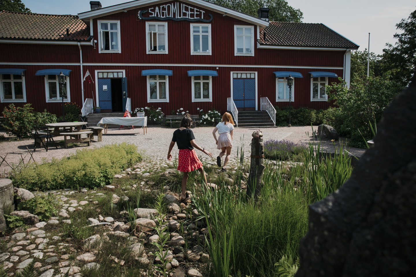 Starta besöket i Sagobygden vid Sagomuseet