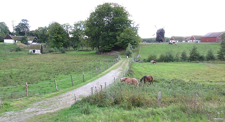 Gamlegård och Möllegården.