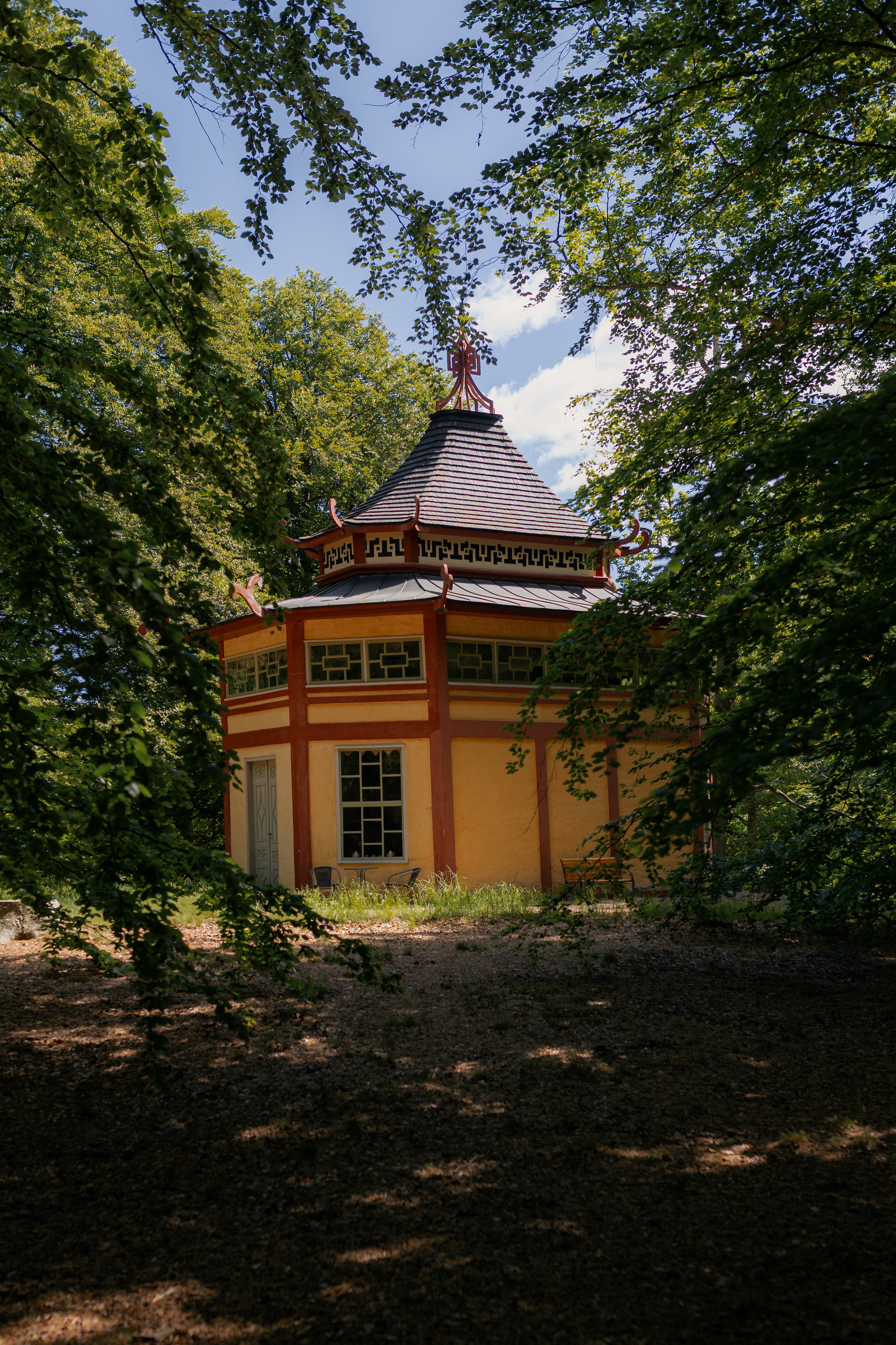 Engelska parken, Värnanäs gods