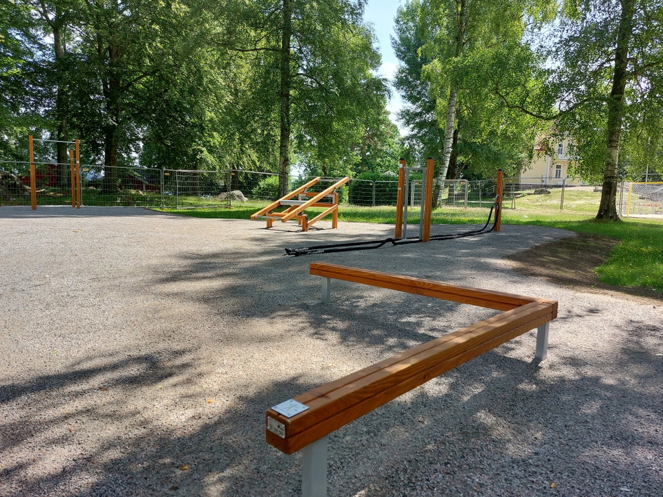 Både sol och skugga under passet