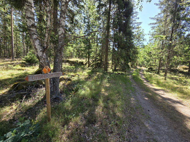 Emigrant Trail, Stage UL3: Moshult – Långasjö – Part of the Smålandsleden Trail Network