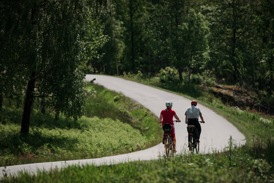 Landsvägscykling runt Värnamo