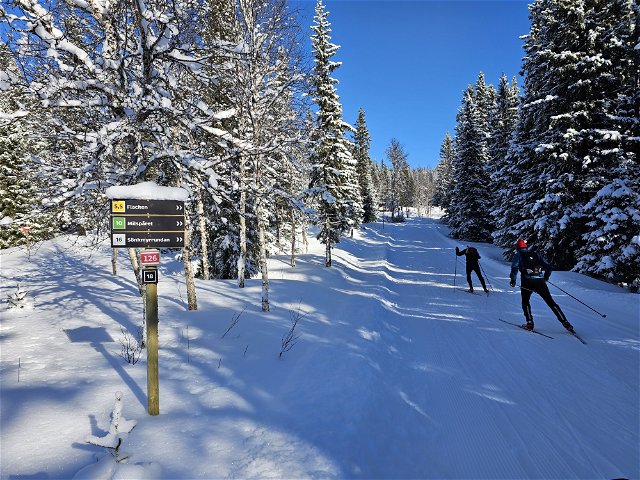 Längdspår i Edsåsdalen