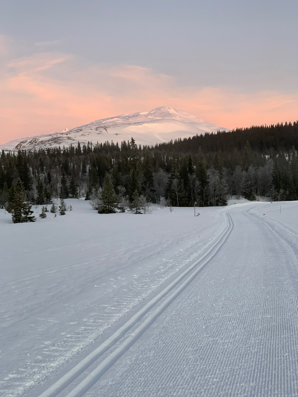 Längdspår i Åre Björnen