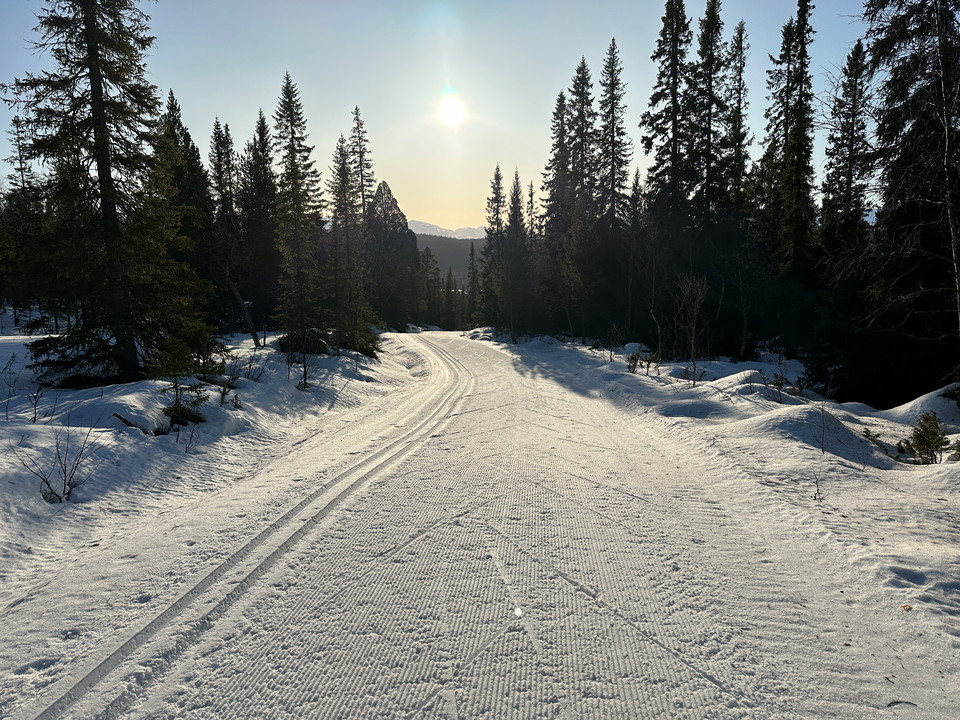 Längdspår i Vålådalen