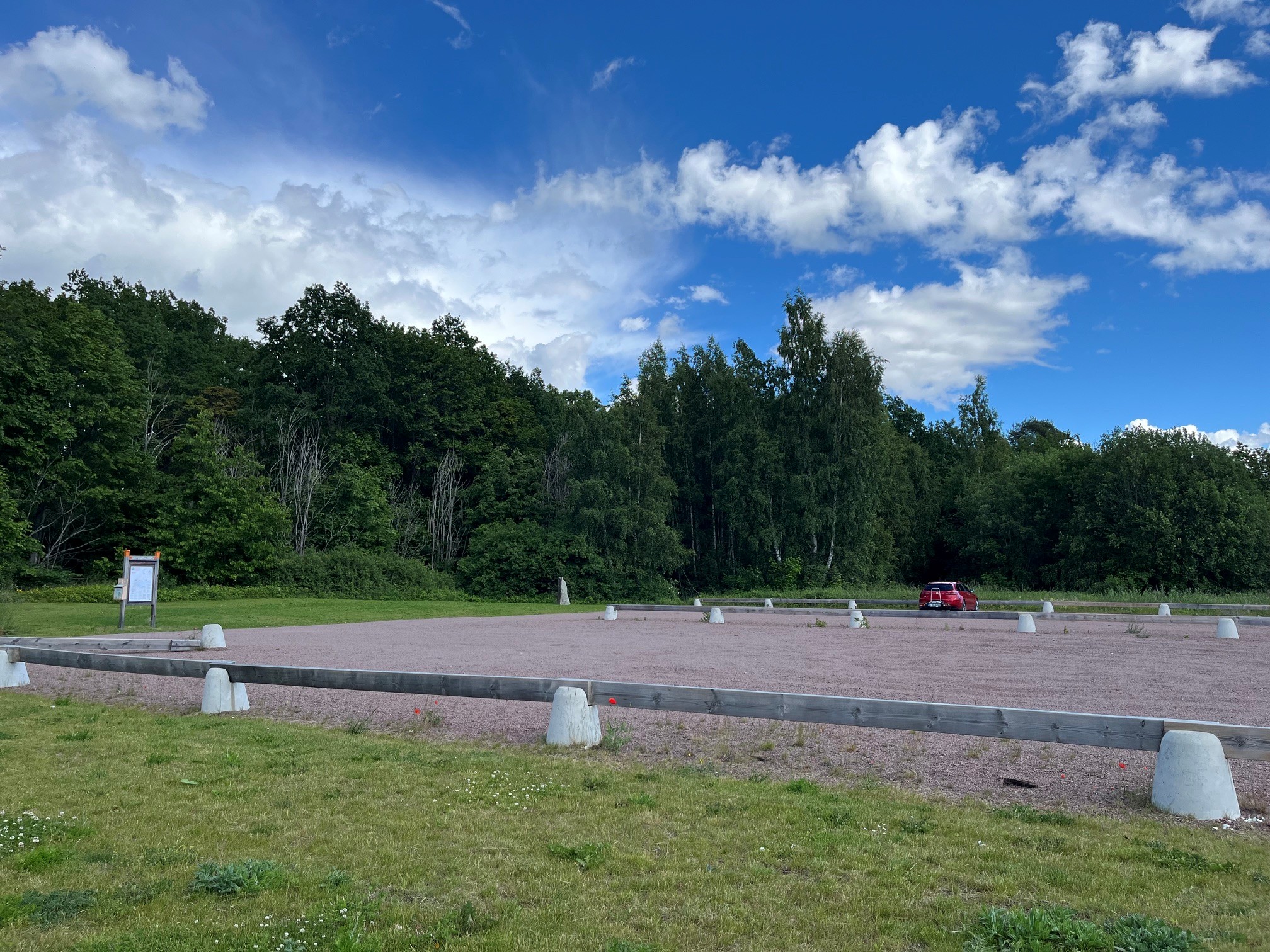 Borghamn, startplats