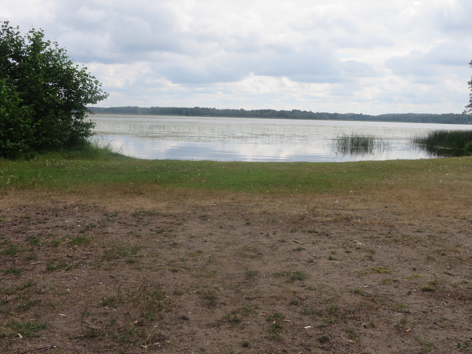 Badplatsen vid Åsholmen.
