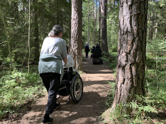 På väg till Valltjärn