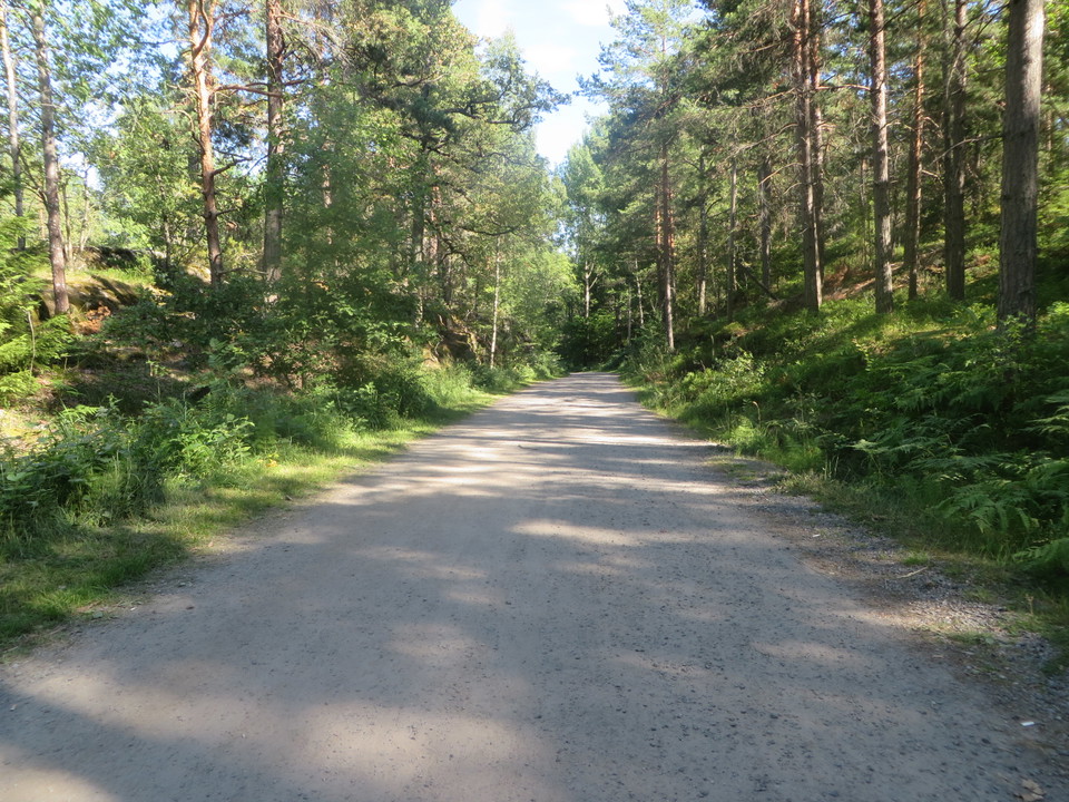 Grusvägen vid sjön
