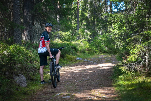Biking Dalarna-Grycksbo