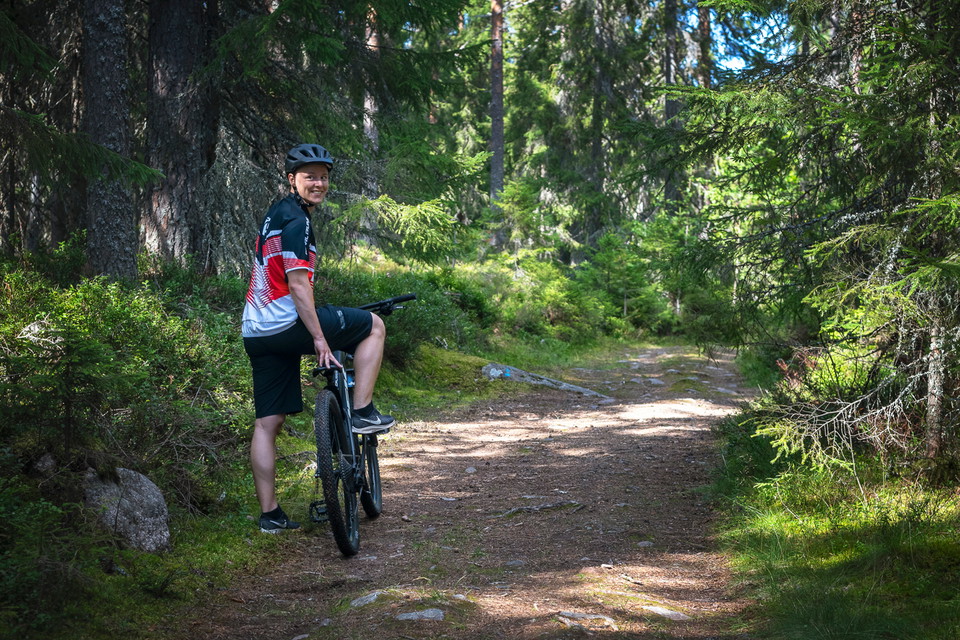 Biking Dalarna-Grycksbo